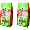 MONGE SIMBA CROCCHETTE DA 20 KG AL MANZO per CANI ADULTI CROCCANTINI 2 PEZZ