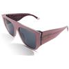 Victoria's Secret VS0007 Occhiali Da Sole Donna D-Frame 77A Rosa Lenti Grigie