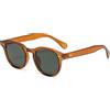 LHSDMOAT Occhiali da sole sportivi vintage anni 70 rotondi UV400 in stile Depp