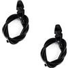 Mirino Peep for tubolare 30 cm con Opzioni Nero Verde e Misura Foro 2,8x1,2x1,