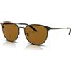 Michael Kors Occhiali Da Sole Uomo Caden MK1059 Pilot 198883 Opaco Marrone
