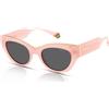 Polaroid PLD 6199/S/X Occhiali Da Sole Donna 35J/M9 Pink/Grey Lenti Polarizzate