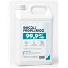 Cura Farma Glicole Propilenico 5 Litri - Purezza 99,9% - Uso Cosmetico e Tecnico - Solvente e Umidificante - Per Creme, Shampoo, Profumi e Fai da Te - Materia Prima