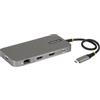 StarTech Hub Multiporta USB4, Dual-4K HDMI senza driver, macOS/Windows | Power Delivery 140W, Workstation mobile con singolo adattatore, laptop AI-ready, USB-C e USB-A 10Gbps