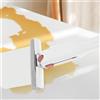 White Mini Cleaning Sponge Mop for Small Spaces Home Use with Hanging Hook