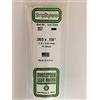 Evergreen 357 vierkant Profile, 600 X 1,5 X 4,0 mm, 14 Pezzi