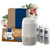 Glade ONE Profumatore per Ambienti, Sense & Spray, 1 Base + 3 Ricariche | Fragranza Sandalo, Deodorante Ambiente Spray Automatico con Oli Essenziali e Sensore di Movimento Intelligente (3x13ml)