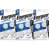 Energizer 12x Energizer CR2032 Ultimate Lithium Batterie A Bottone 3V DL2032 Per Orologio