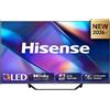 Hisense Smart TV QLED 43 4K 43A7S | Audio Dolby Atmos, Design Unibody Slim, VIDAA OS, Dolby Vision IQ, HDR 10+, BT, Wifi, Alexa, AirPlay2, lativù 4K, 2026 Model