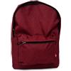 Or&mi Zaino bordeaux uomo donna tela grande zainetto lavoro da viaggio scuola trekking