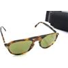 Persol Occhiali da sole Persol 3235-S lenti verdi trasparenti marrone mai usati