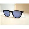Ray Ban Occhiali da sole Ray-Ban RB4259F montatura nera lenti blu 53 mm nuovi mai usati