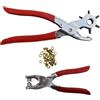Kit Pinza Fustellatrice + Pinza Borchie Buchi Cinture Pelle Scarpe Borchie