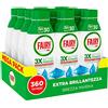 Fairy Detersivo Lavastoviglie Gel Liquido, 360 Lavaggi, Confezione da 12 Bottiglie, Platinum Brezza Marina, Dona Extra Brillantezza Alla Lavastoviglie, Combina Pulizia Brillantezza E Freschezza