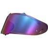 LS2, Visiera per casco moto FF807 CHALLENGER II / FF817 DRAGON (Triangle Shape), Arcobaleno