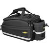 Topeak MTX TrunkBag EX (MTX 2.0) con TrunkLock, 8 l, con sistema QuickTrack, portabottiglie, tracolla e dettagli riflettenti, nero