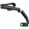 PremiumTech Supporto Smartphone Auto Aletta Parasole Rotante 360° iPhone Samsung Android