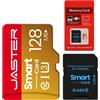 JASTER Micro SD 128MB 64MB 32MB Scheda Di Memoria Flash U1 Classe 10 Scheda T