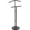 HAKU Servomuto servo muto in metallo nero - Dimensioni: L 48 x A 105 x P 30 cm, Stile: tradizionale