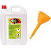 SPRINTCHIMICA Bio Sprint BIOETANOLO COMBUSTIBILE LIQUIDO STUFA, CAMINETTO 1X5Lt + IMBUTO