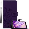 Cadorabo Custodia per Motorola MOTO G6 PLUS Portafoglio Protettiva Magnetica Cover Fiori