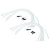 vhbw 12x tubo per latte per Jura ENA 9 E60 A5-A7-A9 ENA 8 E85 ENA 3 E80 E8