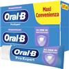 Oral-B Dentifricio Sbiancante Delicato Clinical, Prevenzione Carie, 2x75ml | Dentifricio Clinicamente Provato, Protezione contro La Carie, Pulizia Denti Efficace, Alito Fresco, Pulizia Intensa