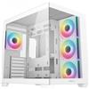 DEEPCOOL CASE MID TOWER CG530 WH 4F WHITE 2*TG 4x120 PWM+ARGB FAN