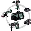Metabo Combo Set 3.1 685212000 kit 18 V con 3 utensili, 3 batterie da 5,2 Ah e A