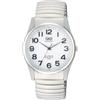 Citizen Orologio da uomo Citizen Q&Q H970-214 Solar quadrante bianco cinturino di esp...