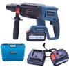 Trapano a Batteria Scalpellatore Martello Demolitore Sds Plus 88V 4ah Doppia