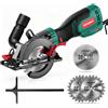 HYCHIKA BETTER TOOLS FOR BETTER LIFE HYCHIKA Mini Sega Circolare 750W Filo Sega ad Affondamento 48mm Piccola sega