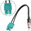 per cavo antenna auto doppia per femmina DIN maschio per unità RNS510 RCD510