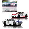 Hot Wheels Premium - 67 Ford GT40 MK IV, Set da 2 Veicoli Car Culture in Scala 1