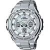 G-SHOCK Orologio da uomo CASIO G-SHOCK G-STEEL GST-W110D-7AJF bianco radio solare