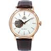 Oriente Orologio da uomo automatico ORIENT Classic RN-AG0004S bianco semi-scheletro