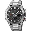 Casio Edifice Orologio da uomo cronografo solare nero CASIO EDIFICE ECB-2300YD-1AJF