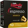 Caffe Trombetta Caffè Trombetta L'Espresso Capsule Compatibili Nespresso Arabica 1 Confezione Da