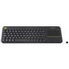 Logitech K400 Plus Tv tastiera RF Wireless AZERTY Francese Nero