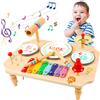 LZDMY Giochi Montessori per Bambini 1-3 Anni Batteria Musicale per Bambini 1-5