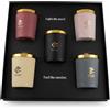 chogan Cofanetto Set 5 Candele Profumate Cooperativa Profumieri Light The Mood 70gr
