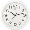 Trevi OM 3301 Orologio da Parete Silenzioso 24cm, Movimento Continuo SWEEP Senza