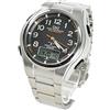 Citizen Orologio Citizen Q&Q MD02-205 5 stazioni radio solare analogico digitale da u...