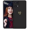 Cover per Oppo Find X5 Pro 5G Custodia Originale, Gomma Gel Di Silicone Liquida