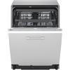 LG QuadWash DB375TXSW Lavastoviglie a scomparsa totale Classe A 14 coperti Vapor