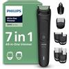 Philips Rifinitore All-in-One Serie 3000 MG3935/15 7-in-1 Barba Capelli Corpo