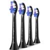 Philips Testine per spazzolino sonico Philips Sonicare S2 Sensitive HX6054/88, nere