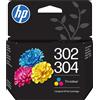 HP 302/304 Tri-color Original ink cartridge
