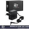 New Net Alimentatore compatibile con ASUS EeeBox EB1035 EB1037 EB1501 19V 3.42A 65W