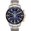 Bulova Orologio Uomo Bulova Crono Marine Star 98B301 Rivenditore Autorizzato